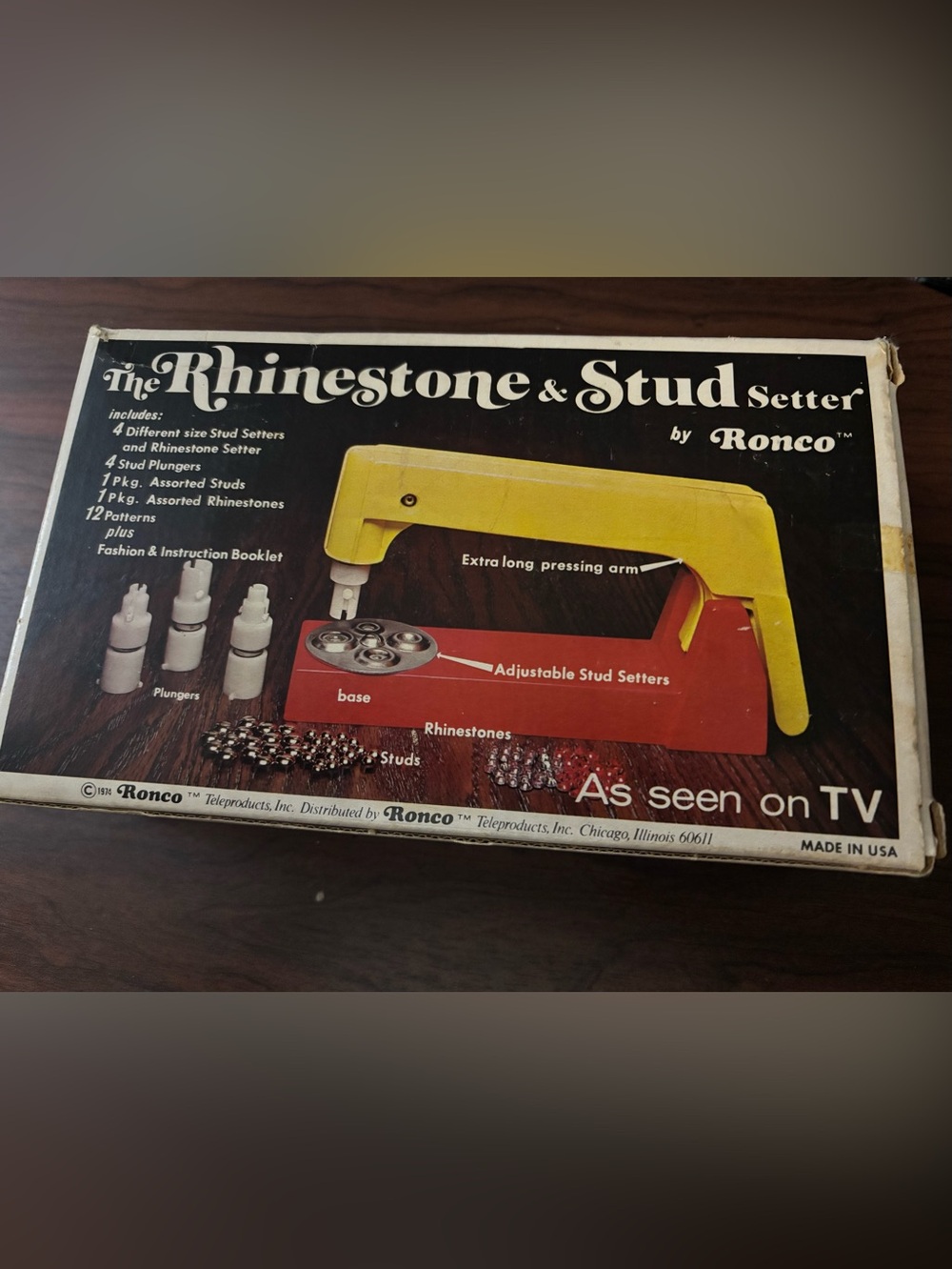 Rhinestone & Stud Setter, 1970s Ronco